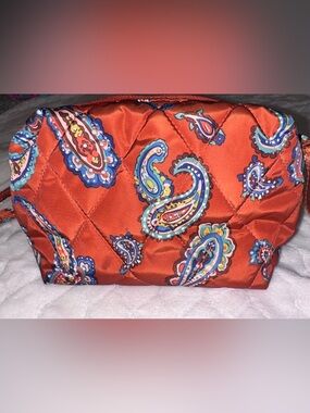 Vera Bradley Orange Paisley Crossbody Purse